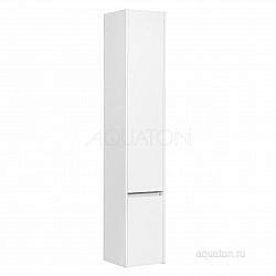 Пенал Акватон Стоун белый правый купить в интернет-магазине сантехники Sanbest