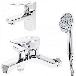 Набор смесителей Orange Loop M26-311cr хром купить в интернет-магазине сантехники Sanbest