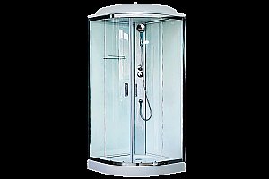 Душевая кабина Royal Bath RB90HK5-WT-CH 90x90 профиль хром/стекло прозрачное купить в интернет-магазине Sanbest