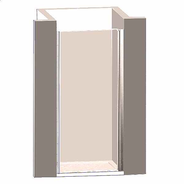 Душевая дверь Vincea Orta VPP-1O120CL 120 хром купить в интернет-магазине Sanbest