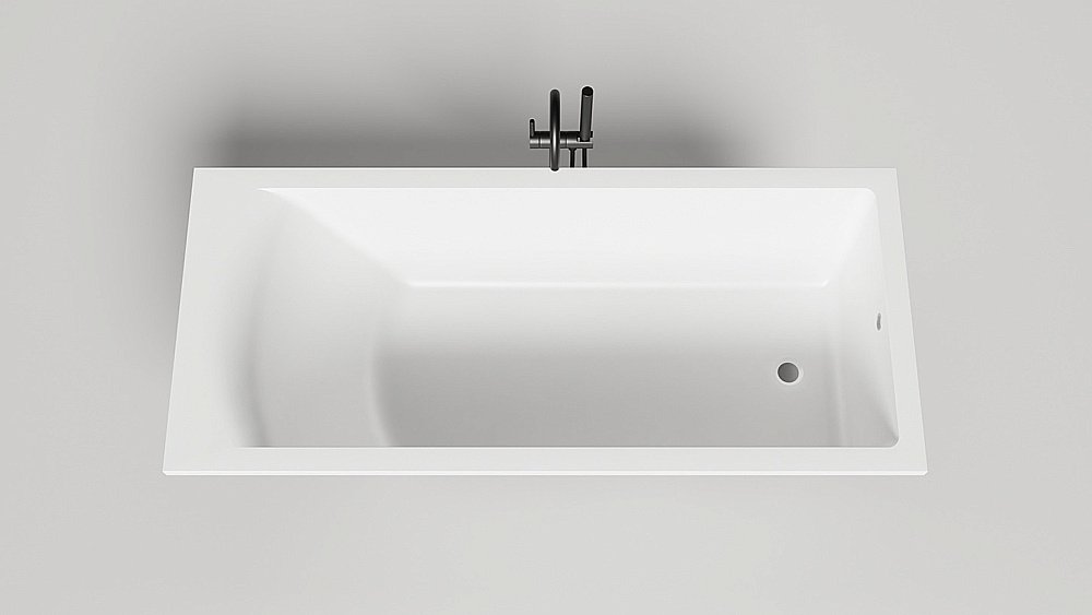 Ванна Salini Cascata S-Sense 180х80 104213G белая купить в интернет-магазине Sanbest