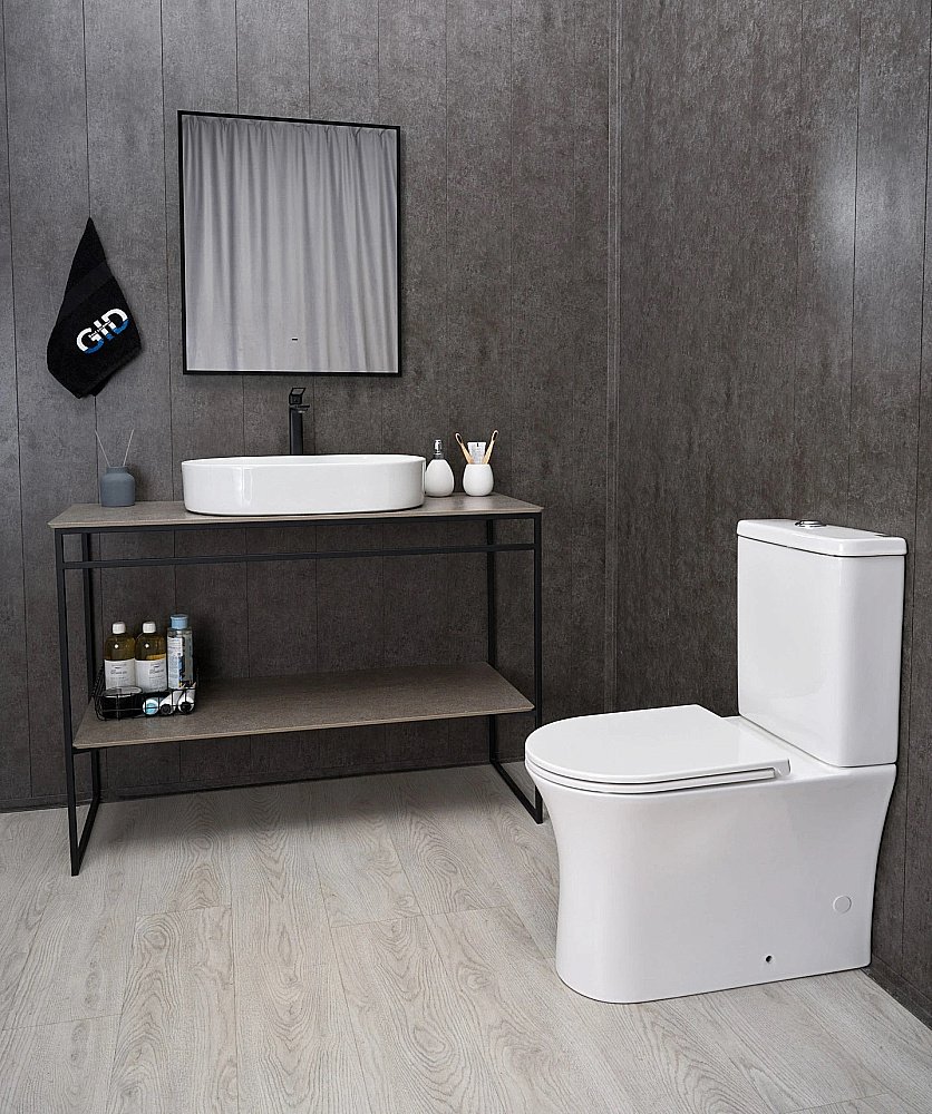 Раковина накладная Gid Lago 61 D1479 51203 белая купить в интернет-магазине Sanbest