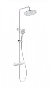 Душевая система с термостатом WONZON & WOGHAND CAPSULE, Белый матовый (WW-B3031-A-MW) купить в интернет-магазине сантехники Sanbest