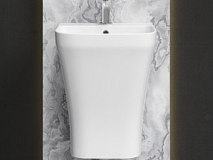 Раковина Ceramica Nova Dion 36 CN6067 белая купить в интернет-магазине Sanbest