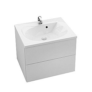 Тумба с раковиной Ravak Rosa II SD 600 белая для ванной в интернет-магазине Sanbest