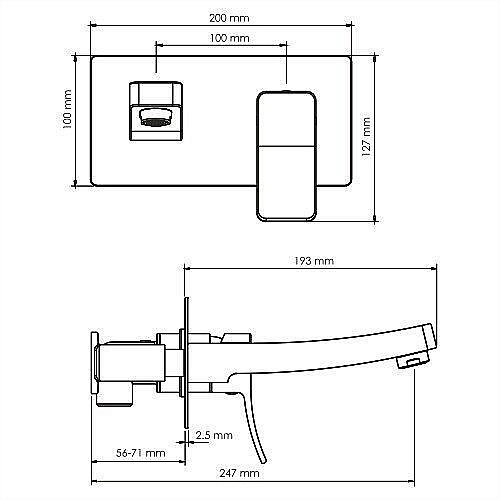 Смеситель для раковины WasserKRAFT Aller 10630 купить в интернет-магазине сантехники Sanbest