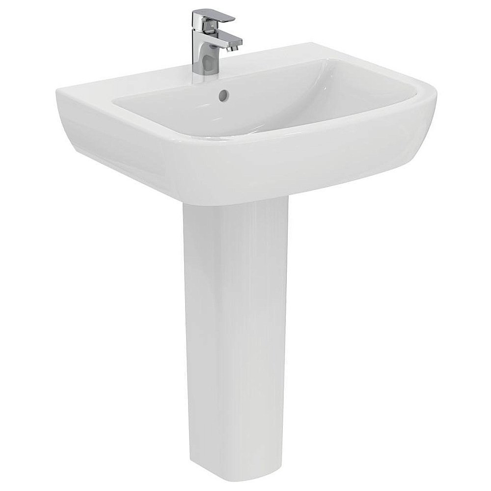 Раковина на пьедестале Ideal Standard Tempo 65 T056301 белая купить в интернет-магазине Sanbest