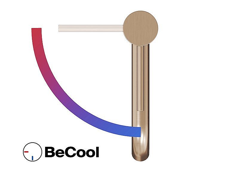 Смеситель для раковины Ravak Espirit X070408 розовое золото купить в интернет-магазине сантехники Sanbest