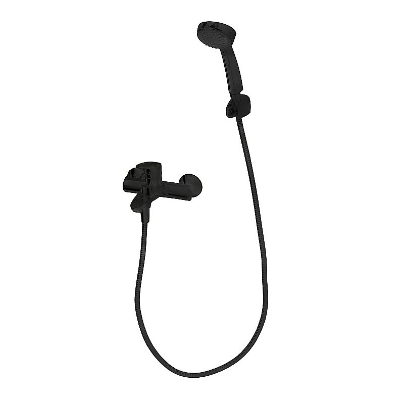 Смеситель для ванны Bravat DROP F64898BM-B купить в интернет-магазине сантехники Sanbest