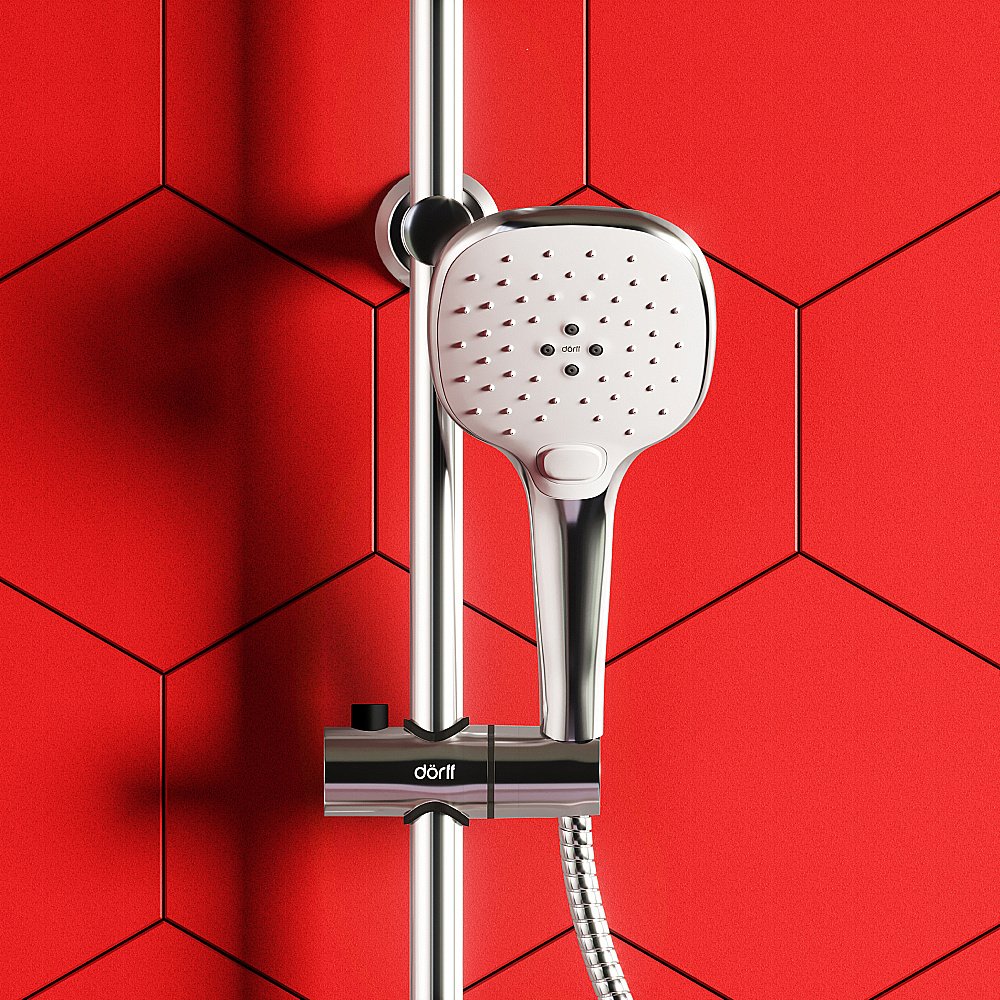 Душевая система Dorff Prime D0740000 хром купить в интернет-магазине сантехники Sanbest