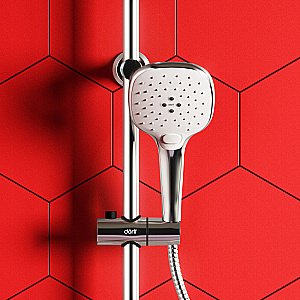 Душевая система Dorff Prime D0740000 хром купить в интернет-магазине сантехники Sanbest