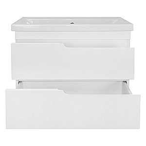 Тумба с раковиной Azario KANTRI 80/2 CS00097255 белая для ванной в интернет-магазине Sanbest