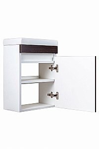 Тумба с раковиной Style Line Compact 40 венге для ванной в интернет-магазине Sanbest