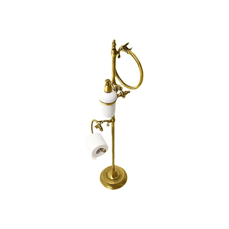 Стойка напольная Art&Max Barocco AM-2164 золото купить в интернет-магазине сантехники Sanbest