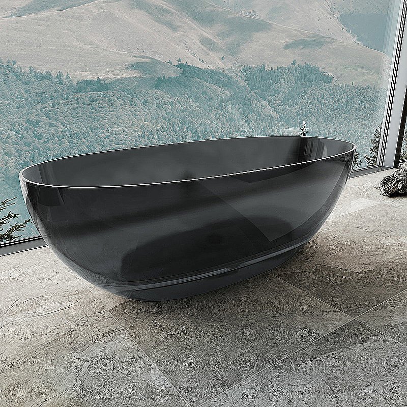 Ванна Vincea 170x75 VBT-6T01B черная купить в интернет-магазине Sanbest