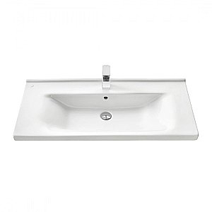 Раковина мебельная Santek Миранда 100 1.WH30.2.249 белая купить в интернет-магазине Sanbest