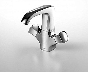 Смеситель для раковины Bravat WHIRLPOOL F178112C купить в интернет-магазине сантехники Sanbest