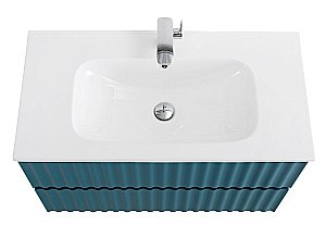 Тумба с раковиной Art&Max ELEGANT 100 аквамарин для ванной в интернет-магазине Sanbest