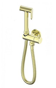 Смеситель с гигиеническим душем встраиваемый WONZON & WOGHAND Брашированное золото (WW-88809903-BG) купить в интернет-магазине сантехники Sanbest