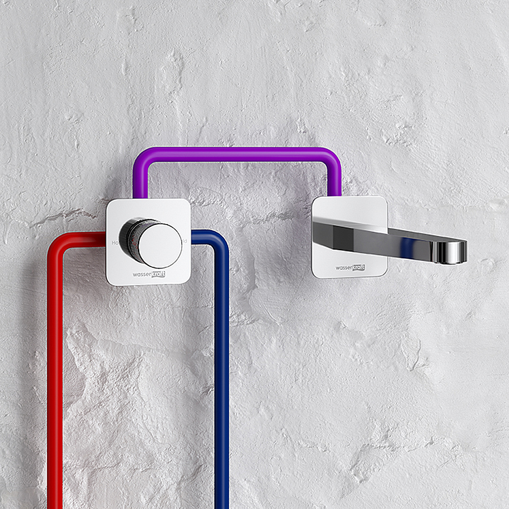 Смеситель для раковины WasserKraft Naab 8600 A8652.314 хром купить в интернет-магазине сантехники Sanbest