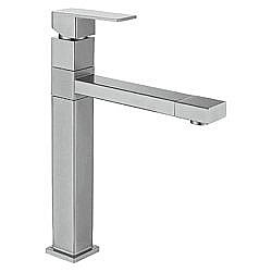 Смеситель для кухни Melana Cubo 610203 сатин купить в интернет-магазине сантехники Sanbest