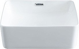 Раковина накладная Aquanet Perfect-1 41 273675 белая купить в интернет-магазине Sanbest