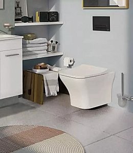 Унитаз подвесной VitrA Zentrum 7484B003-0075 белый, безободковый купить в интернет-магазине Sanbest