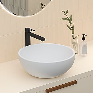 Раковина Ambassador Queen 45 116T20101 белая матовая купить в интернет-магазине Sanbest