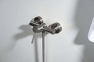 Cмеситель для душа Aquatek Европа AQ1360BGM оружейная сталь купить в интернет-магазине сантехники Sanbest