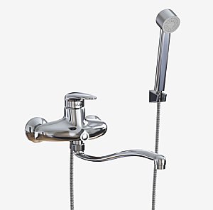 Смеситель для ванны MIXLINE ML 522148 купить в интернет-магазине сантехники Sanbest