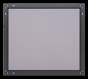 Зеркало Misty MARS 90x80 черное матовое в ванную от интернет-магазине сантехники Sanbest