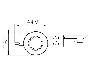 Мыльница Kaiser KH-4103 бронза купить в интернет-магазине сантехники Sanbest
