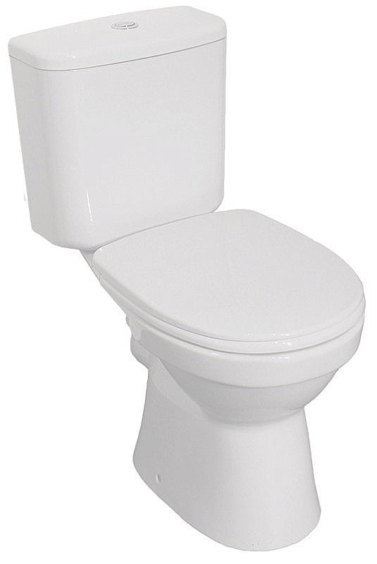 Унитаз напольный Vitra Norm Fit 9844B099-7200 с бачком, с крышкой микролифт, белый купить в интернет-магазине Sanbest