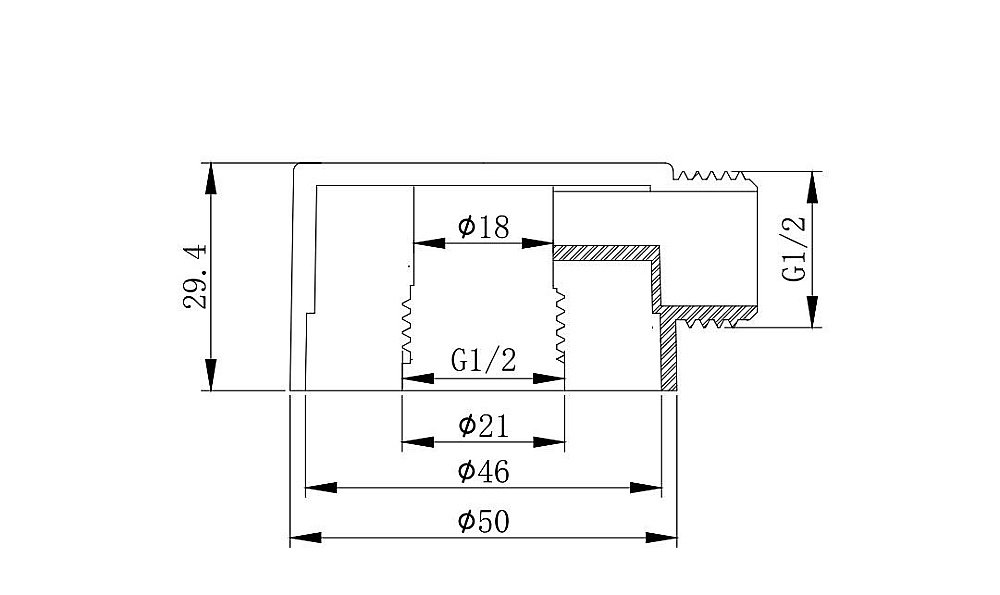 Душевая система Aquatek Вега AQ1072CR хром купить в интернет-магазине сантехники Sanbest