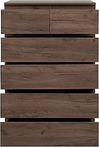 Комод Aquanet Сканди 302546 80 Дуб крафт для ванной в интернет-магазине сантехники Sanbest