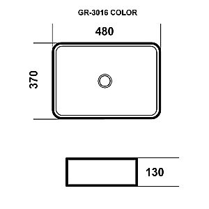 Раковина накладная Grossman Color GR-3016SW серебро купить в интернет-магазине Sanbest