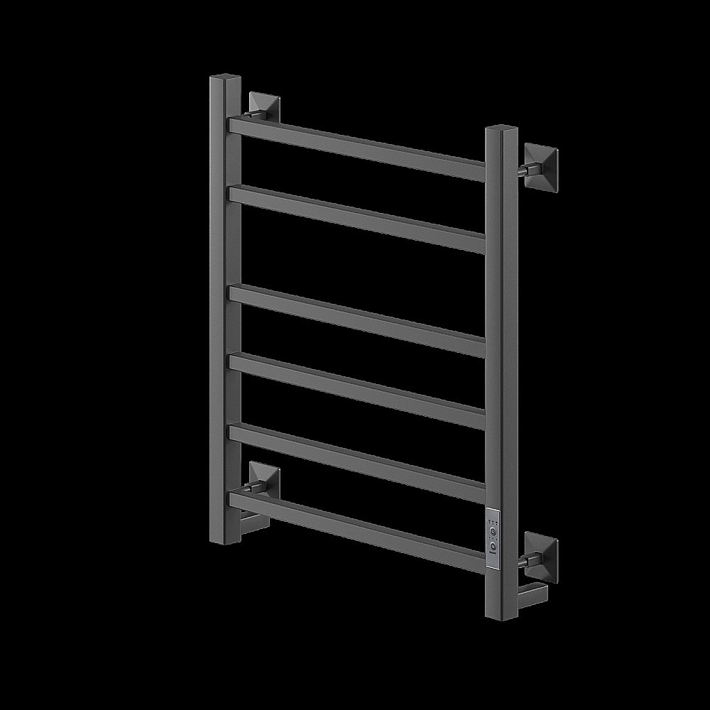 Полотенцесушитель электрический Veconi Barro-B B6050B-B черный купить в интернет-магазине сантехники Sanbest