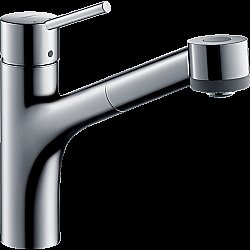 Смеситель для кухни Hansgrohe Talis S 32841000 хром купить в интернет-магазине сантехники Sanbest