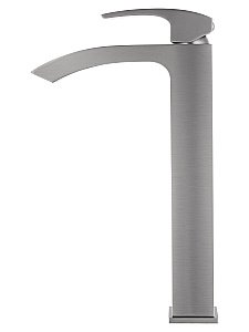 Смеситель для раковины высокий WONZON & WOGHAND FIT, Темный графит (WW-88239009-BGM) купить в интернет-магазине сантехники Sanbest