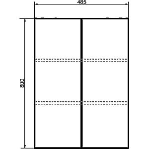 Шкаф подвесной Comforty Порто 00-00009235 50 дуб дымчатый для ванной в интернет-магазине сантехники Sanbest