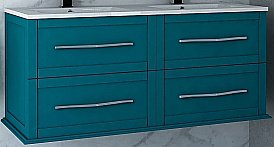 Тумба под раковину Cezares TIFFANY 120 54956 Blu Petrolio купить в интернет-магазине сантехники Sanbest