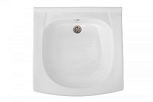 Раковина на стиральную машину Кувшинка Элегантс 62 белая купить в интернет-магазине Sanbest