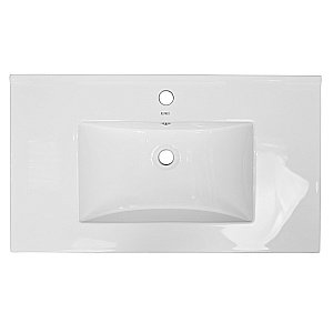 Тумба с раковиной Loranto Santorini CS00086974 80 белая для ванной в интернет-магазине Sanbest