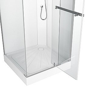 Душевая кабина Cerutti SPA Mimi 90T 90x90 прозрачная/хром купить в интернет-магазине Sanbest