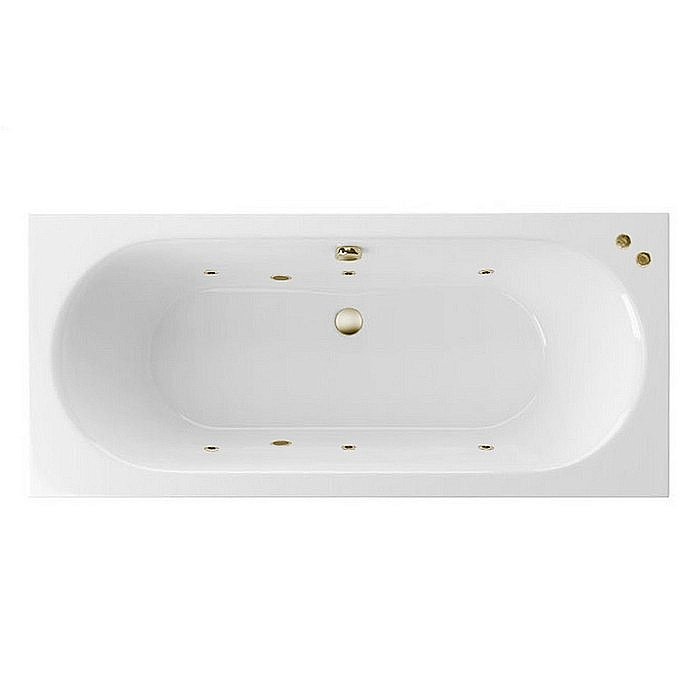 Ванна акриловая EXCELLENT Oceana Slim SOFT WAEX.OCE18S.SOFT.BR 180x80 белая с гидромассажем купить в интернет-магазине Sanbest