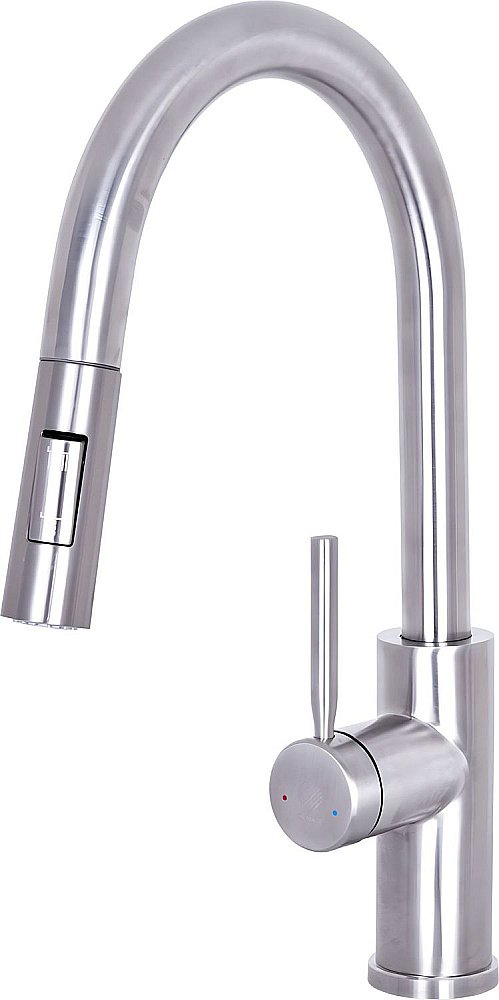 Смеситель для кухни Orange Boni M15-199ni никель купить в интернет-магазине сантехники Sanbest