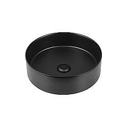 Раковина накладная Vincea 40,5 VBS-316MB черная матовая купить в интернет-магазине Sanbest