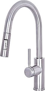 Смеситель для кухни Orange Boni M15-199ni никель купить в интернет-магазине сантехники Sanbest