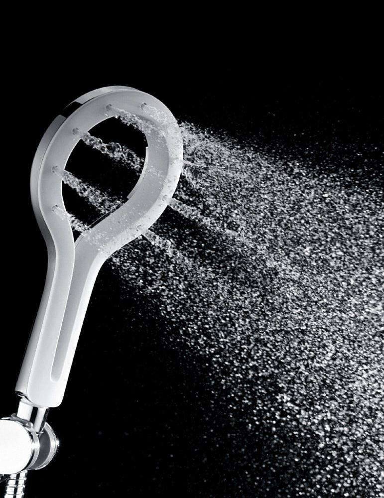 Душевая лейка Rav-Slezak PS0056 хром/белый купить в интернет-магазине сантехники Sanbest