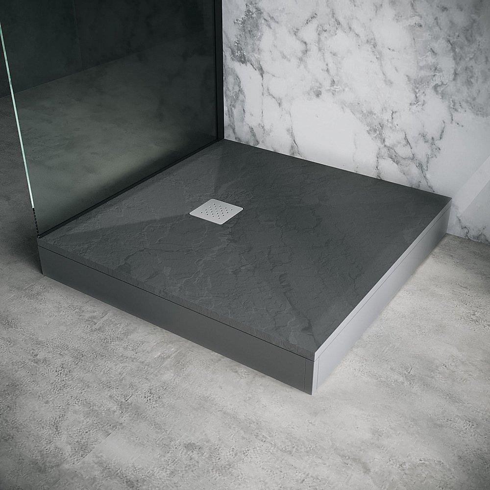 Душевой поддон Grossman STRONG GR-S29090Q 90x90 графит купить в интернет-магазине Sanbest